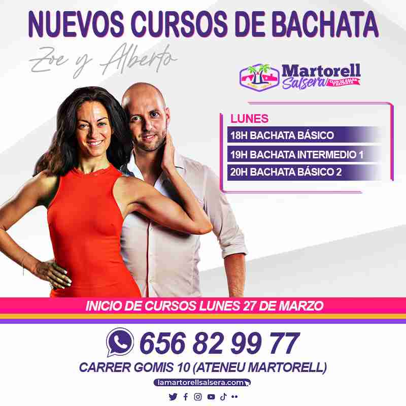 Nuevos cursos Marzo Zoe
